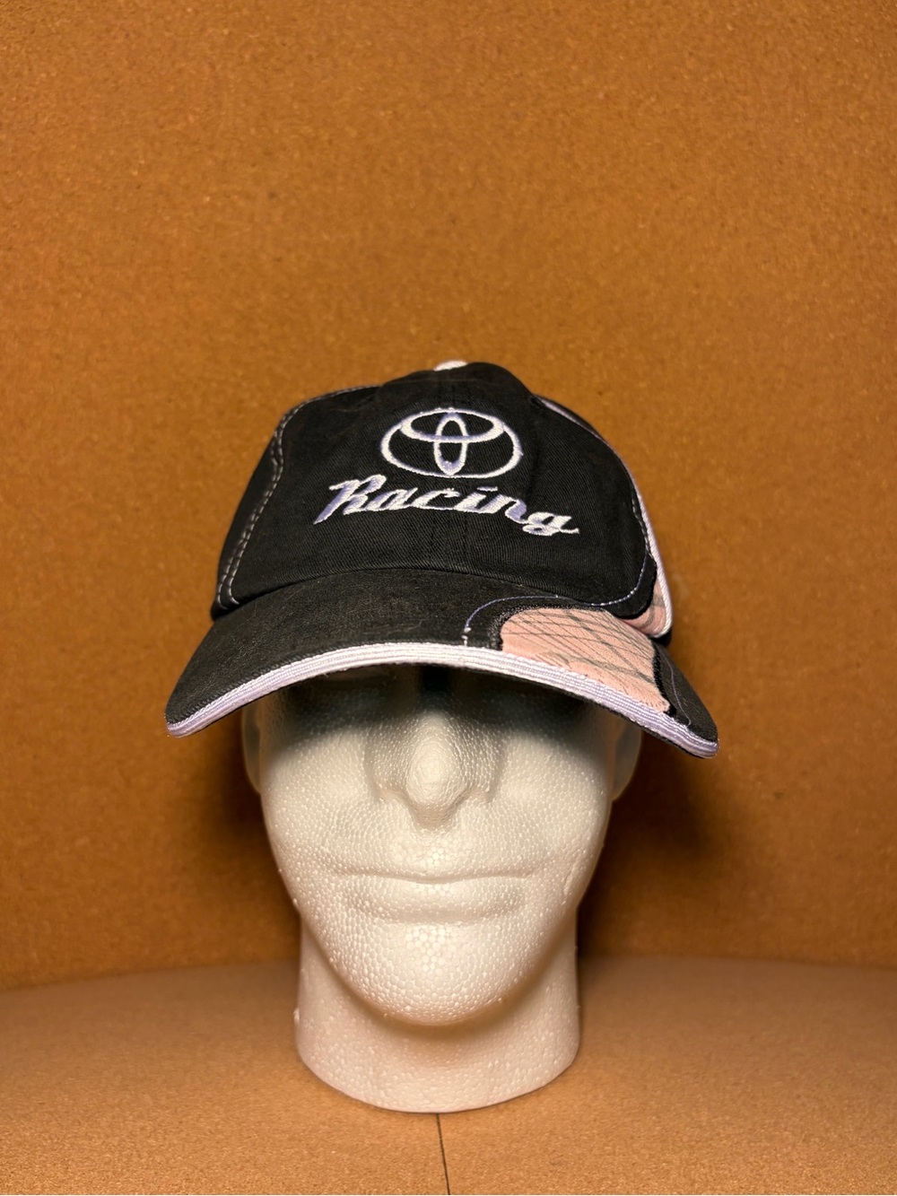 Toyota Racing Black & Pink Men's Baseball Cap
